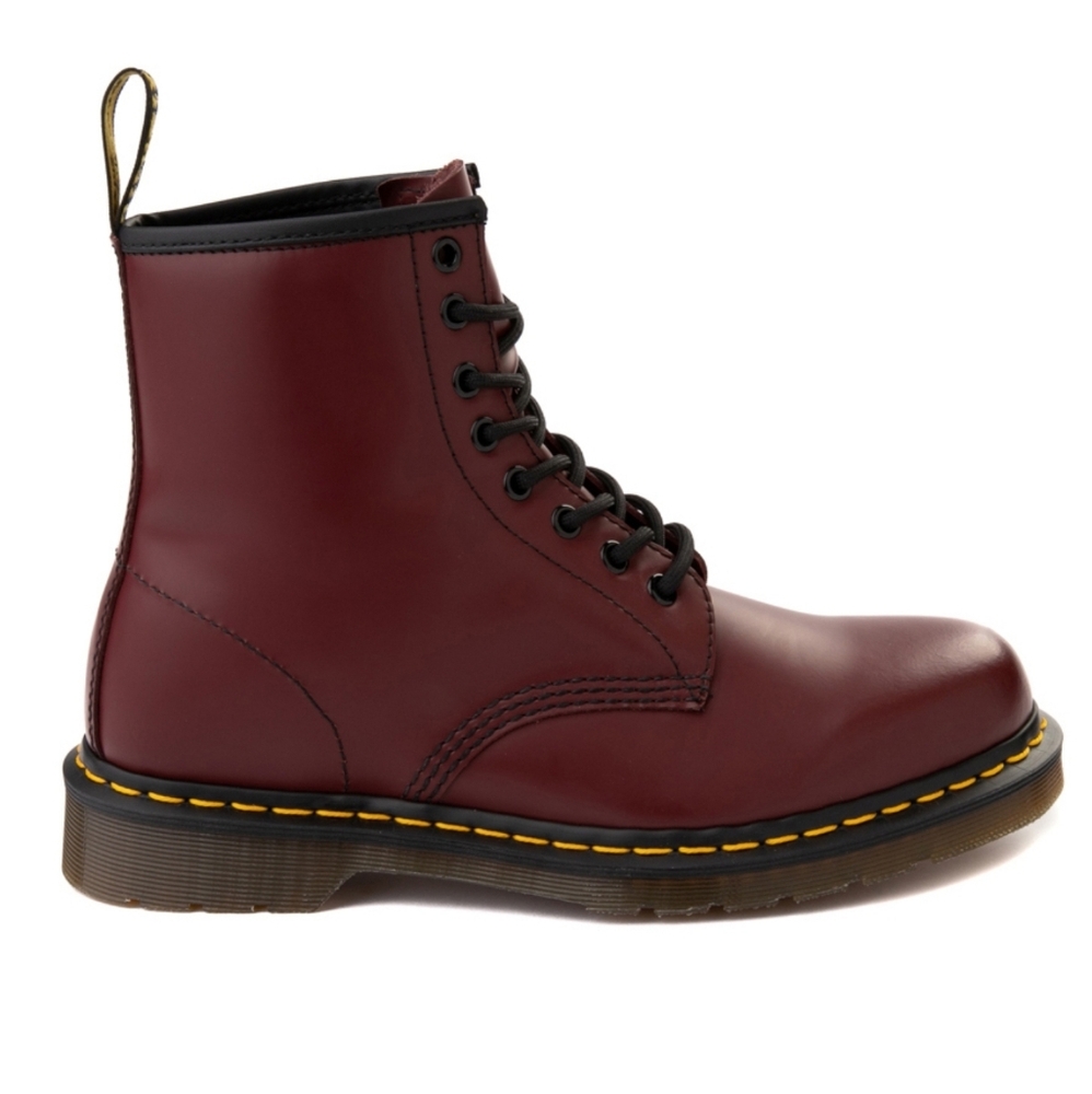 Dr. Martens 11821 Burgundy Boots